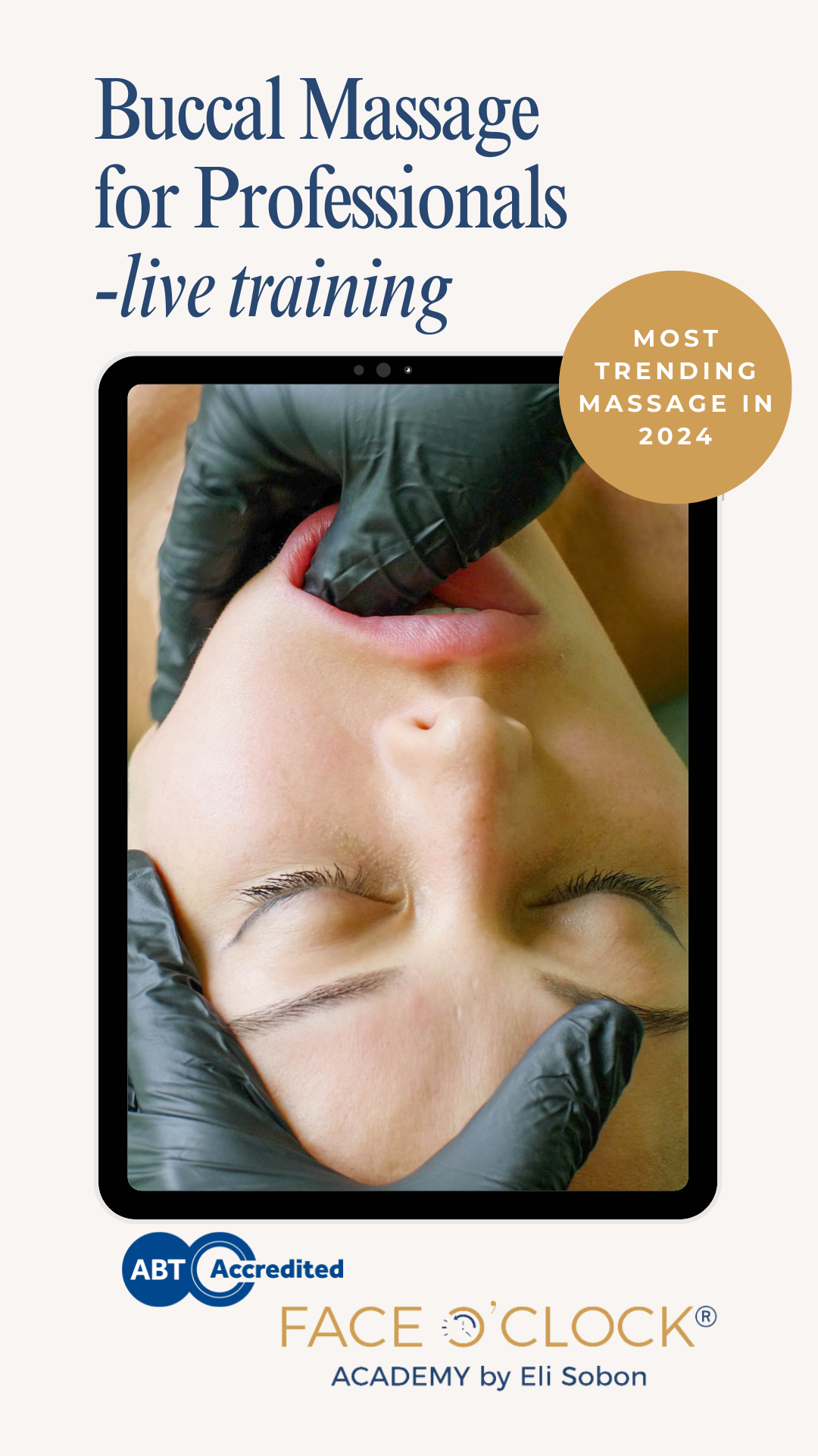 Buccal Face Massage by Eli Sobon - group course